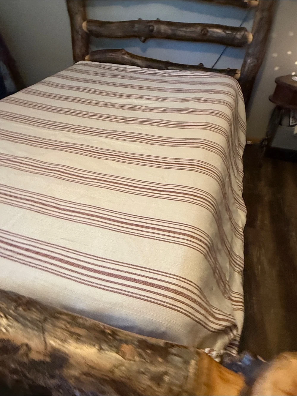 Prescott Duvet Cover and Bed Skirt Super Queen